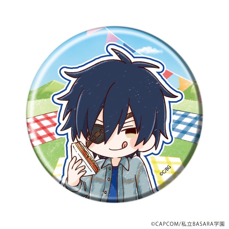 缶バッジ「学園BASARA」30/ピクニックver. コンプリートセット(全7種)(グラフアートイラスト)