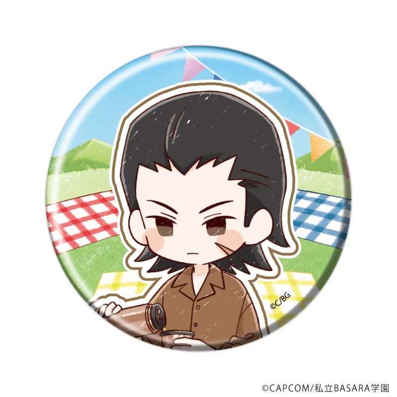 缶バッジ「学園BASARA」30/ピクニックver. コンプリートセット(全7種)(グラフアートイラスト)