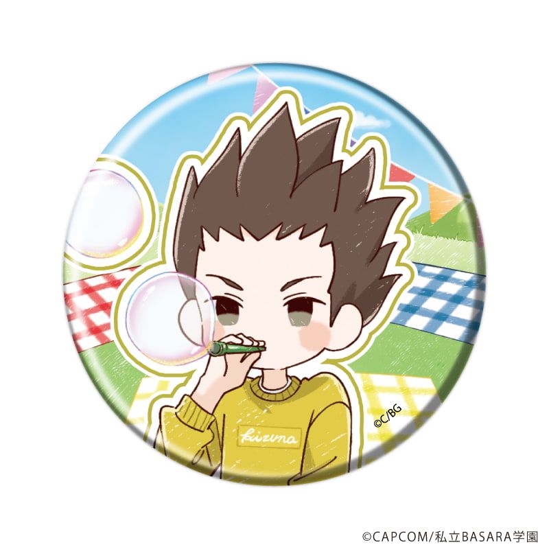 缶バッジ「学園BASARA」30/ピクニックver. ブラインド(7種)(グラフアートイラスト)