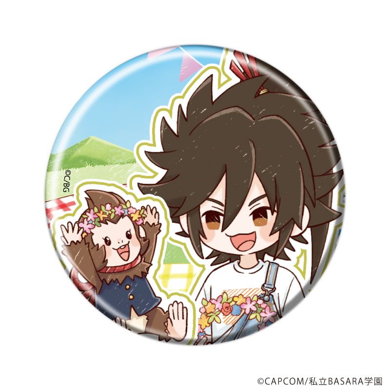 缶バッジ「学園BASARA」30/ピクニックver. ブラインド(7種)(グラフアートイラスト)