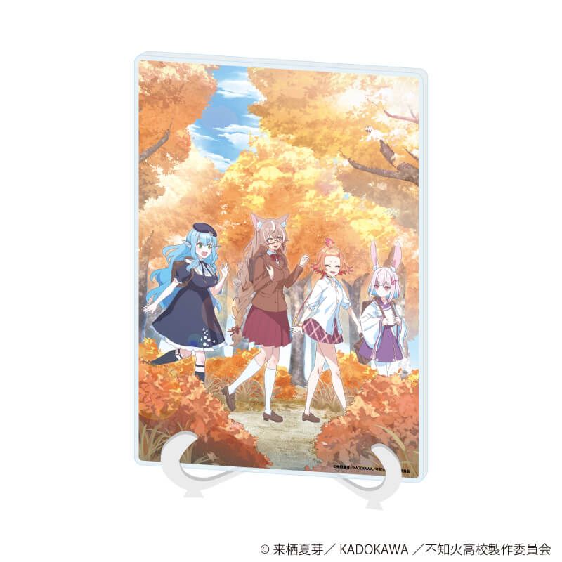 アクリルアートボード(A5サイズ)「TVアニメ『人外教室の人間嫌い教師』」01/Aデザイン(公式イラスト)