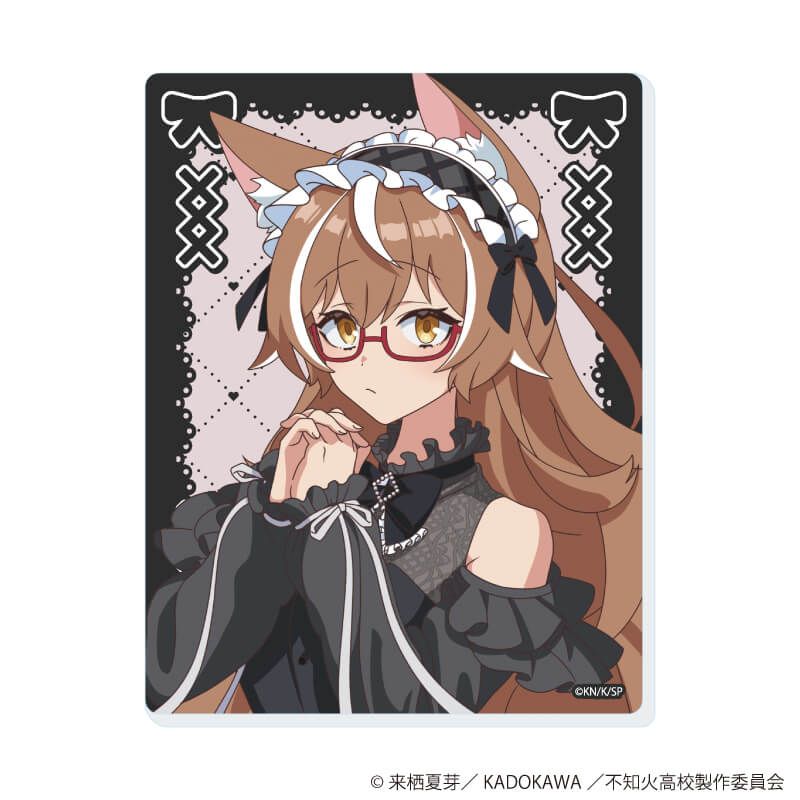 アクリルカード「TVアニメ『人外教室の人間嫌い教師』」01/コンプリートセット(全8種)(描き下ろしイラスト)