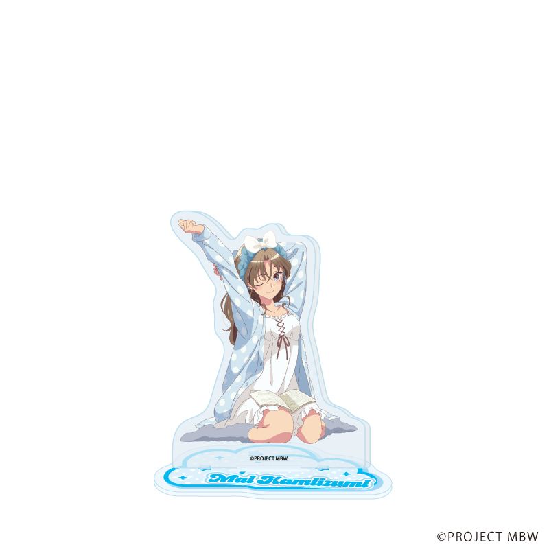 アクリルスタンド「前橋ウィッチーズ」20/上泉マイ 水玉ルームウェアver.(描き下ろしイラスト)