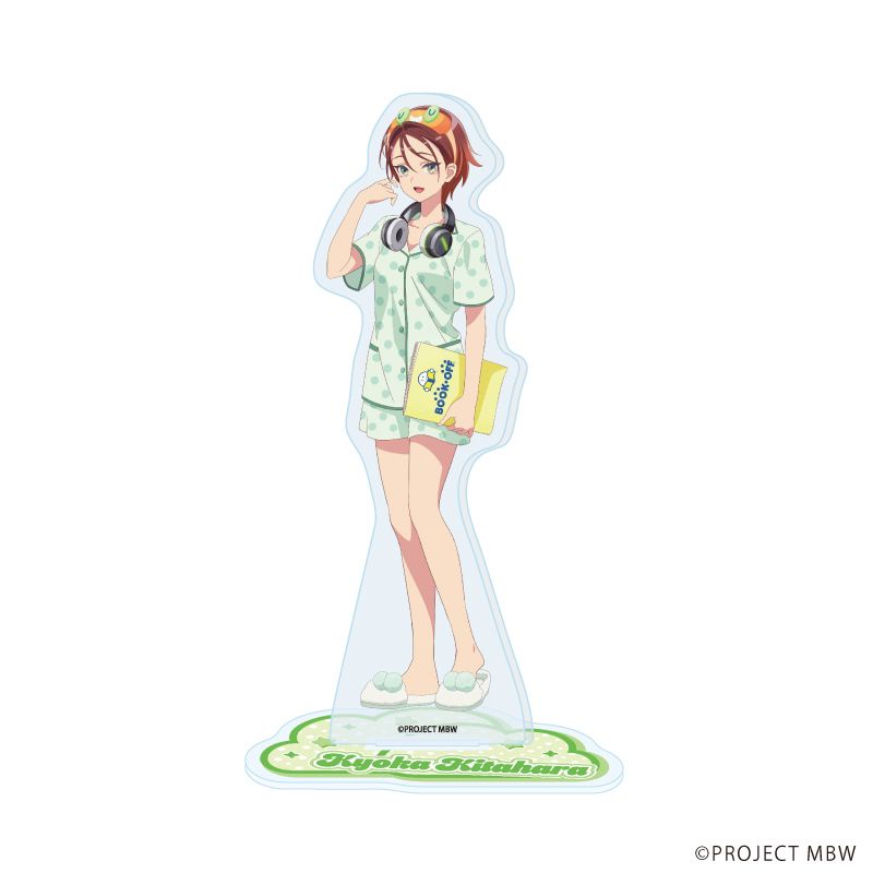 アクリルスタンド「前橋ウィッチーズ」18/北原キョウカ 水玉ルームウェアver.(描き下ろしイラスト)