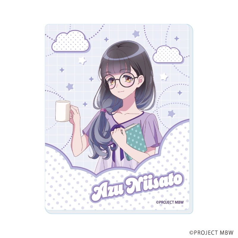 アクリルカード「前橋ウィッチーズ」03/水玉ルームウェアver. コンプリートセット(全5種)(描き下ろしイラスト)