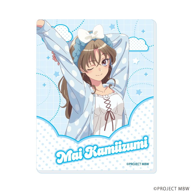 アクリルカード「前橋ウィッチーズ」03/水玉ルームウェアver. コンプリートセット(全5種)(描き下ろしイラスト)