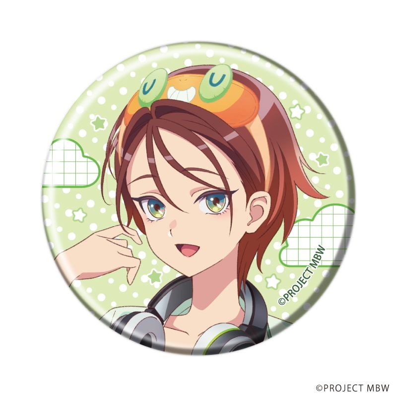 缶バッジ「前橋ウィッチーズ」05/水玉ルームウェアver. トレーディング(5種)(描き下ろしイラスト)