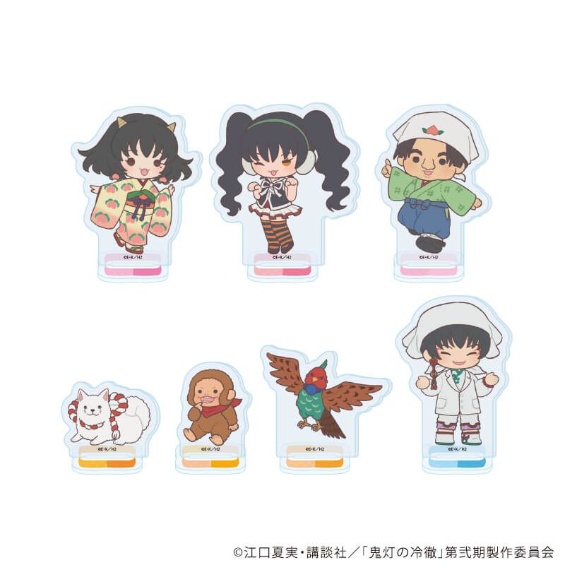 アクリルぷちスタンド「TVアニメ『鬼灯の冷徹』」07/ブラインド(7種)(ぽてぬいアート)