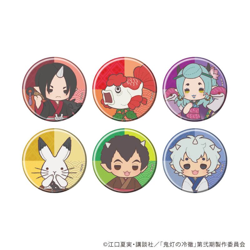 缶バッジ「TVアニメ『鬼灯の冷徹』」07/ブラインド(6種)(ぽてぬいアート)