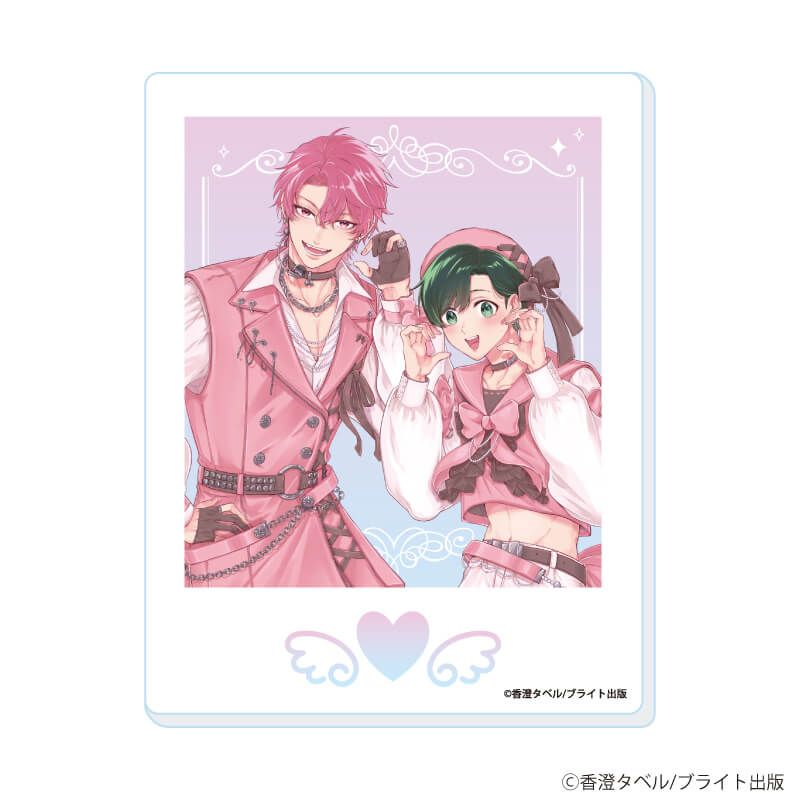 アクリルカード「箱推しBLフェア～アイドルたちとのカフェタイム～」02/コンプリートセット(全8種)(描き下ろしイラスト)