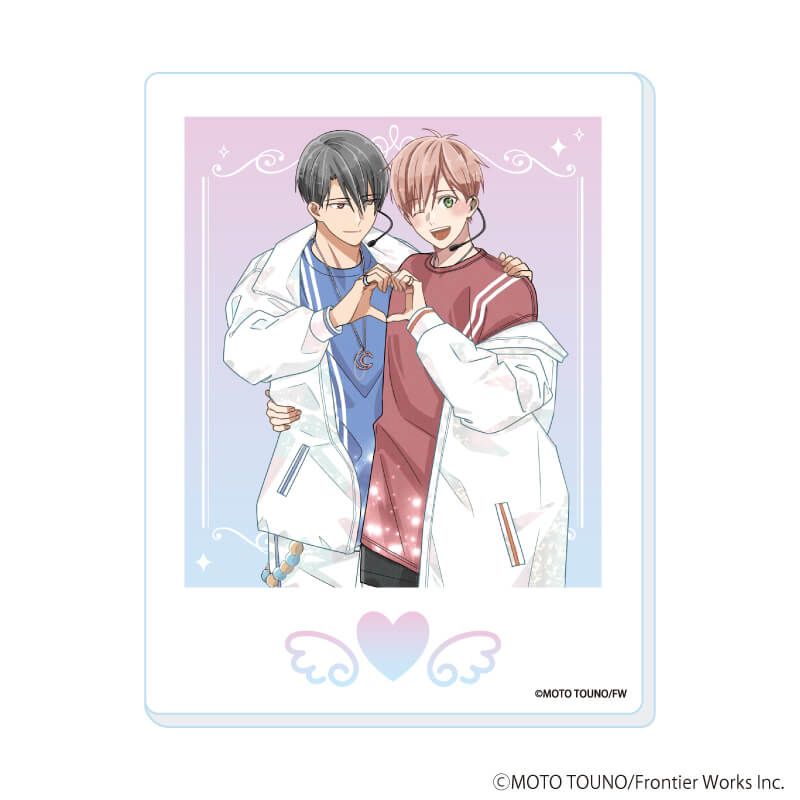 アクリルカード「箱推しBLフェア～アイドルたちとのカフェタイム～」02/コンプリートセット(全8種)(描き下ろしイラスト)