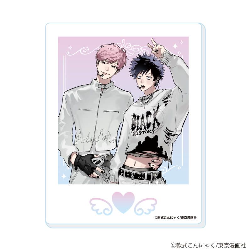 アクリルカード「箱推しBLフェア～アイドルたちとのカフェタイム～」02/コンプリートセット(全8種)(描き下ろしイラスト)