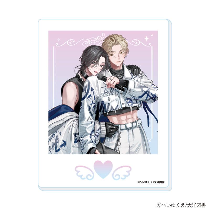 アクリルカード「箱推しBLフェア～アイドルたちとのカフェタイム～」02/コンプリートセット(全8種)(描き下ろしイラスト)