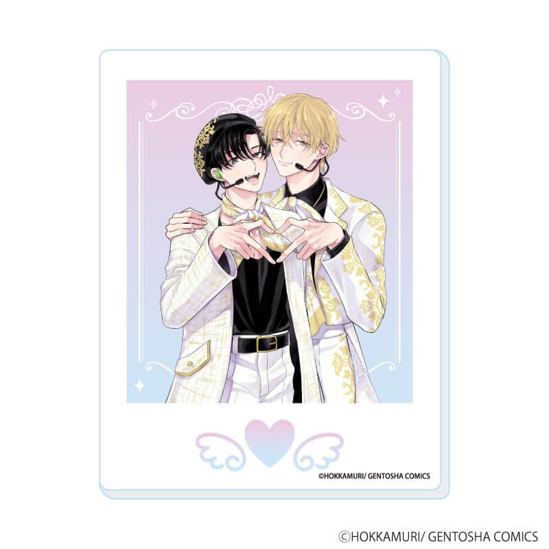 アクリルカード「箱推しBLフェア～アイドルたちとのカフェタイム～」02/コンプリートセット(全8種)(描き下ろしイラスト)