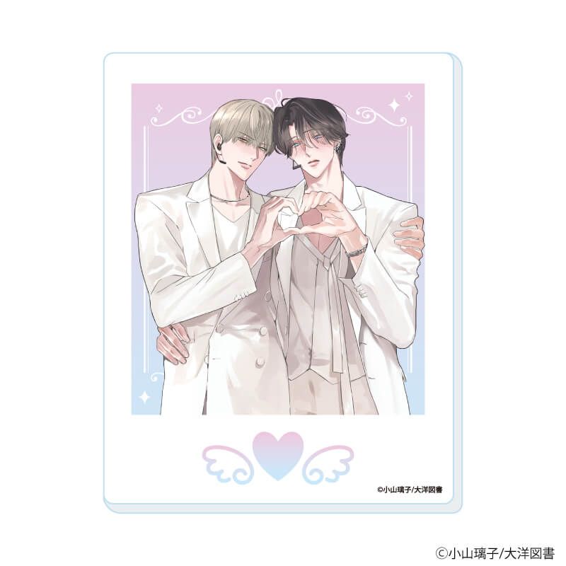 アクリルカード「箱推しBLフェア～アイドルたちとのカフェタイム～」01/コンプリートセット(全7種)(描き下ろしイラスト)