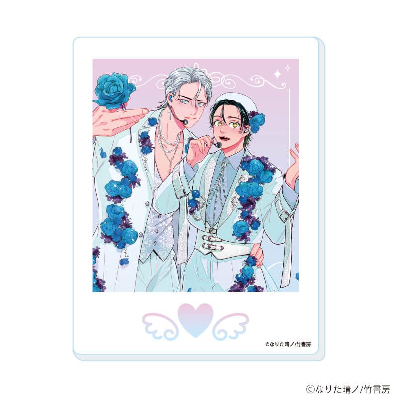 アクリルカード「箱推しBLフェア～アイドルたちとのカフェタイム～」01/コンプリートセット(全7種)(描き下ろしイラスト)