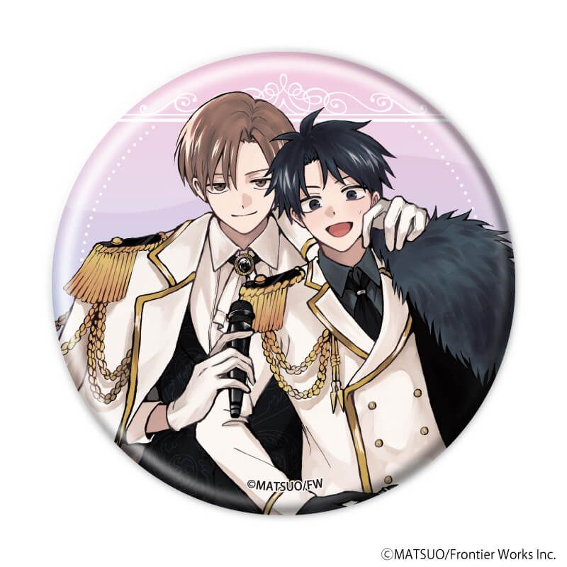 缶バッジ「箱推しBLフェア～アイドルたちとのカフェタイム～」01/コンプリートセット(全7種)(描き下ろしイラスト)