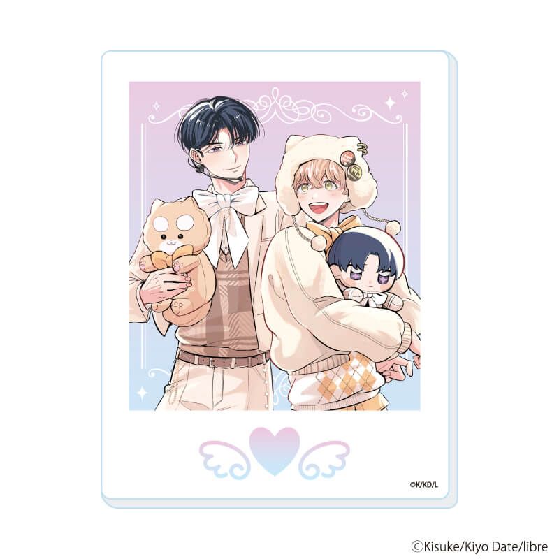 アクリルカード「箱推しBLフェア～アイドルたちとのカフェタイム～」02/ブラインド(8種)(描き下ろしイラスト)