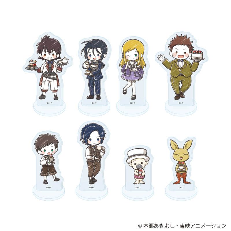 アクリルぷちスタンド「デジモンフロンティア」03/お茶会ver. コンプリートセット(全8種)(グラフアートイラスト)