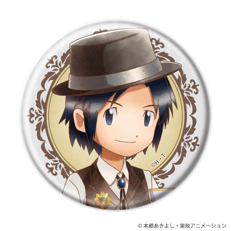 缶バッジ「デジモンフロンティア」03/お茶会ver. コンプリートセット(全8種)(描き下ろしイラスト)