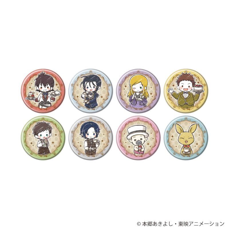 缶バッジ「デジモンフロンティア」04/お茶会ver. ブラインド(8種)(グラフアートイラスト)