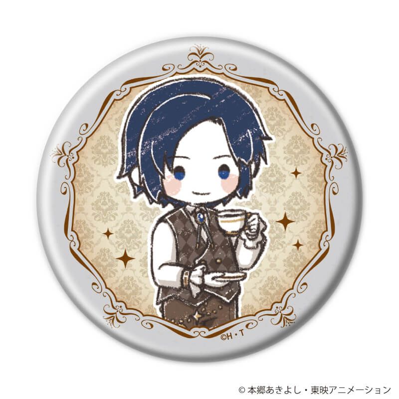 缶バッジ「デジモンフロンティア」04/お茶会ver. ブラインド(8種)(グラフアートイラスト)