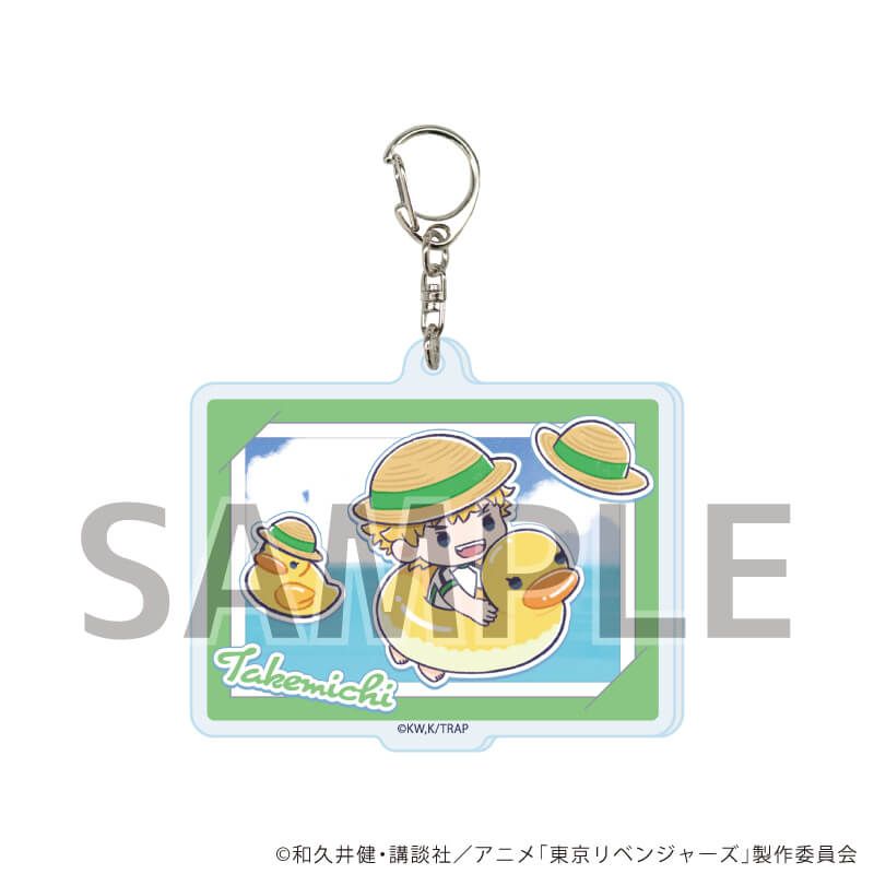 アクリルキーホルダー「TVアニメ『東京リベンジャーズ』」13/アニマル浮き輪ver. コンプリートセット(全8種)(グラフアートイラスト)