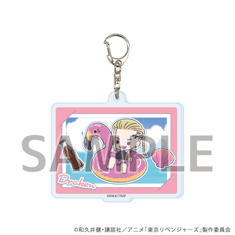 アクリルキーホルダー「TVアニメ『東京リベンジャーズ』」13/アニマル浮き輪ver. コンプリートセット(全8種)(グラフアートイラスト)