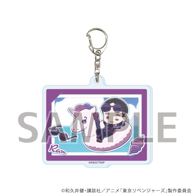 アクリルキーホルダー「TVアニメ『東京リベンジャーズ』」13/アニマル浮き輪ver. ブラインド(8種)(グラフアートイラスト)