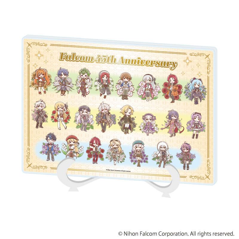アクリルアートボード(A5サイズ)「ファルコム45周年」01/A(レトロアートイラスト)