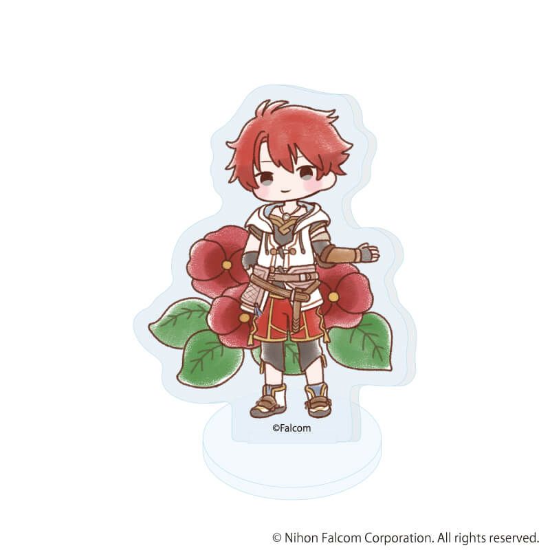 アクリルぷちスタンド「ファルコム45周年」06/コンプリートセット(全7種)(レトロアートイラスト)