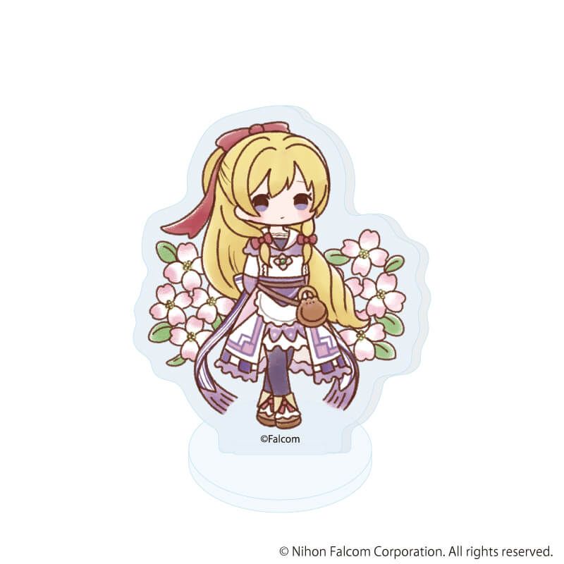 アクリルぷちスタンド「ファルコム45周年」05/コンプリートセット(全8種)(レトロアートイラスト)