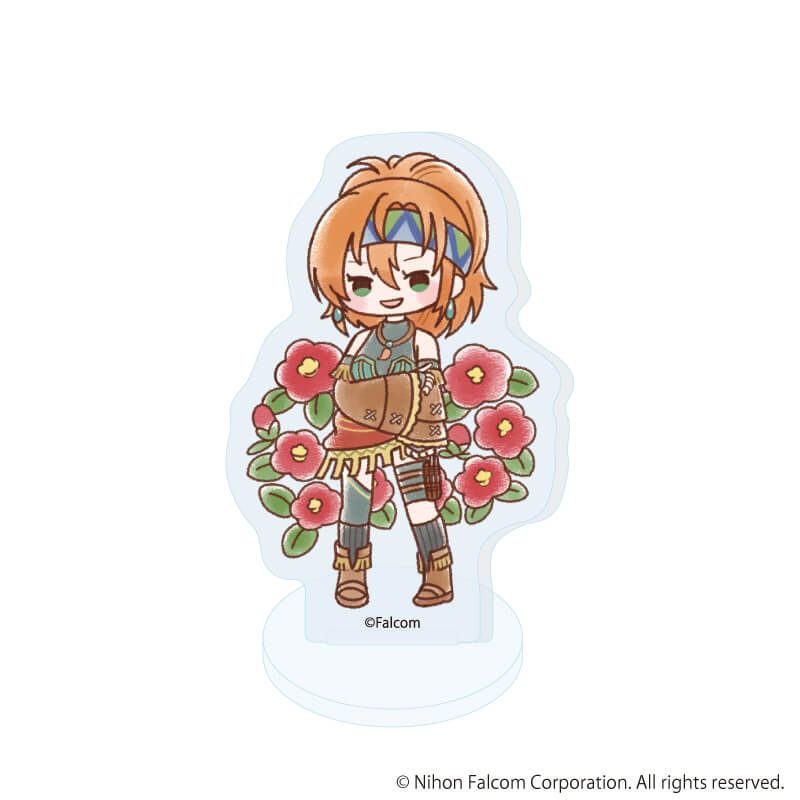 アクリルぷちスタンド「ファルコム45周年」05/コンプリートセット(全8種)(レトロアートイラスト)