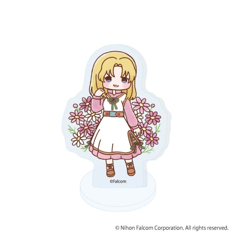 アクリルぷちスタンド「ファルコム45周年」05/コンプリートセット(全8種)(レトロアートイラスト)