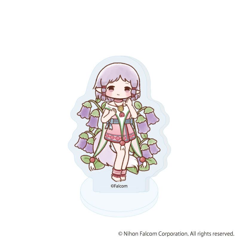 アクリルぷちスタンド「ファルコム45周年」05/コンプリートセット(全8種)(レトロアートイラスト)