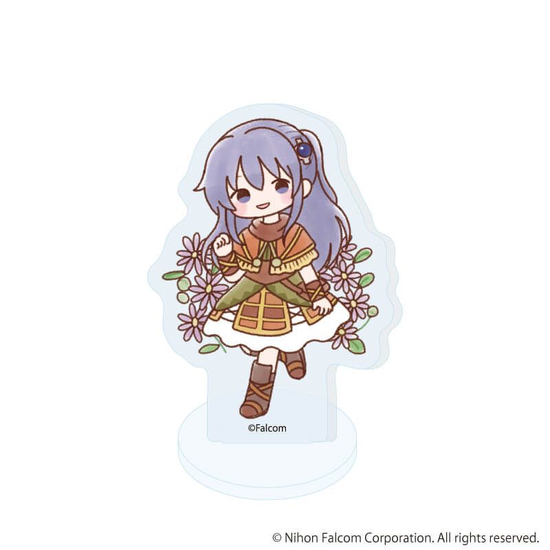 アクリルぷちスタンド「ファルコム45周年」05/コンプリートセット(全8種)(レトロアートイラスト)