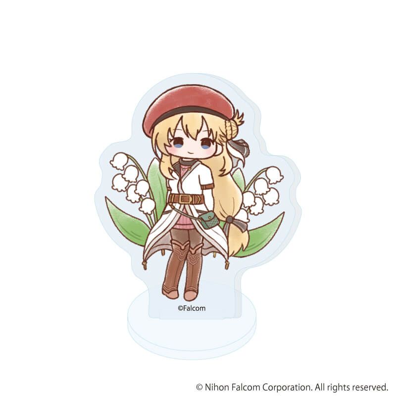 アクリルぷちスタンド「ファルコム45周年」03/コンプリートセット(全7種)(レトロアートイラスト)