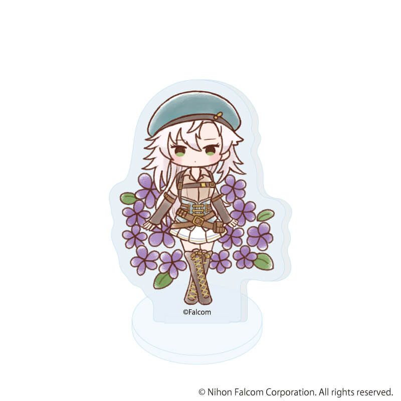 アクリルぷちスタンド「ファルコム45周年」03/コンプリートセット(全7種)(レトロアートイラスト)