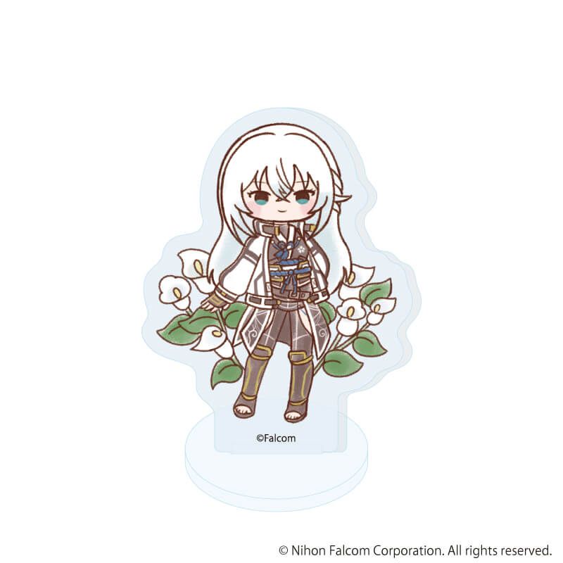 アクリルぷちスタンド「ファルコム45周年」03/コンプリートセット(全7種)(レトロアートイラスト)