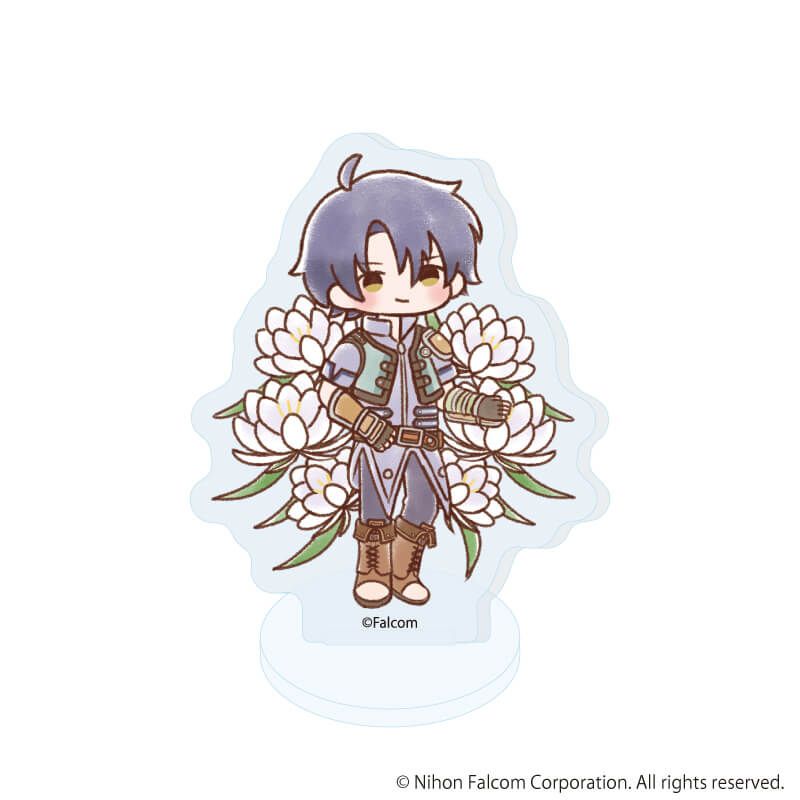 アクリルぷちスタンド「ファルコム45周年」01/コンプリートセット(全8種)(レトロアートイラスト)