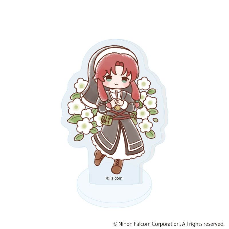 アクリルぷちスタンド「ファルコム45周年」01/コンプリートセット(全8種)(レトロアートイラスト)