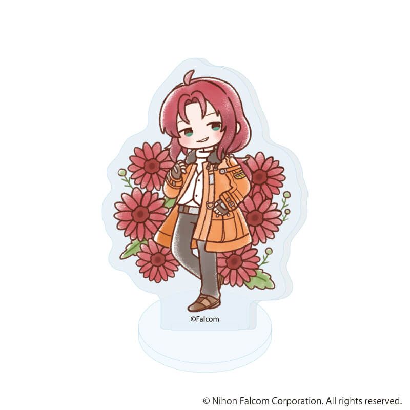 アクリルぷちスタンド「ファルコム45周年」01/コンプリートセット(全8種)(レトロアートイラスト)