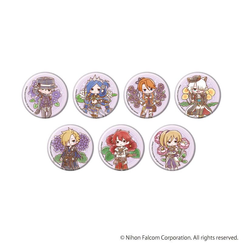 缶バッジ「ファルコム45周年」07/コンプリートセット(全7種)(レトロアートイラスト)