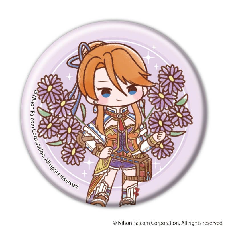 缶バッジ「ファルコム45周年」07/コンプリートセット(全7種)(レトロアートイラスト)