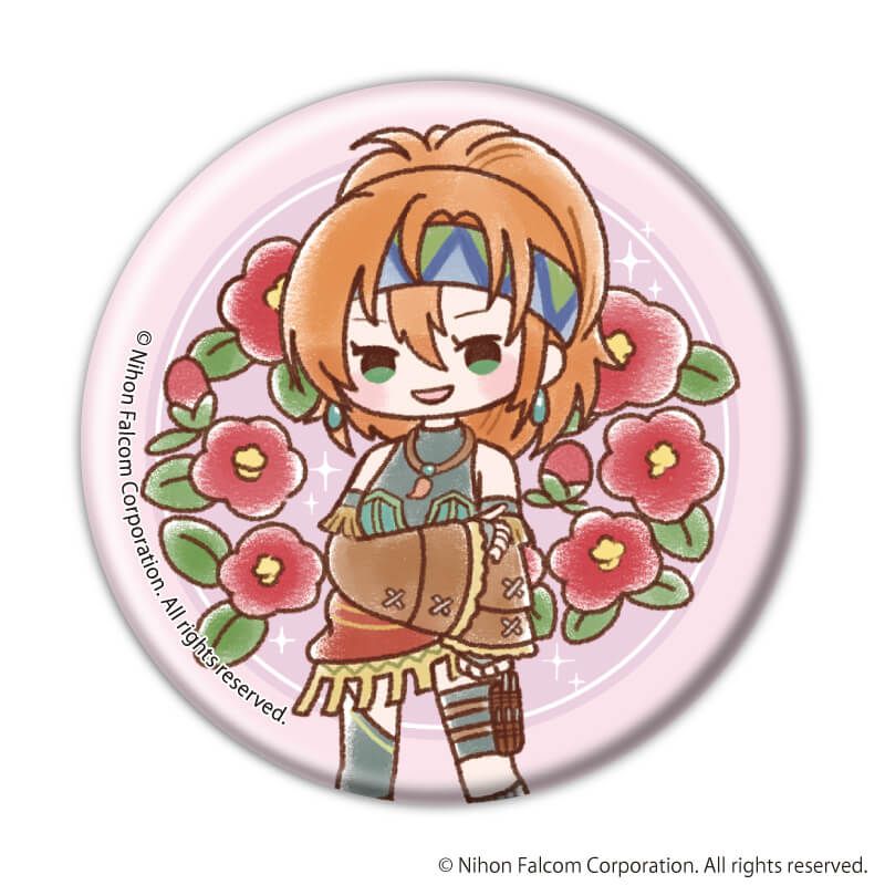 缶バッジ「ファルコム45周年」06/コンプリートセット(全8種)(レトロアートイラスト)