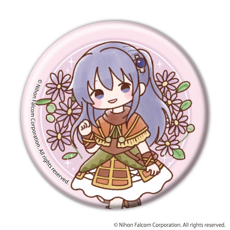 缶バッジ「ファルコム45周年」06/コンプリートセット(全8種)(レトロアートイラスト)