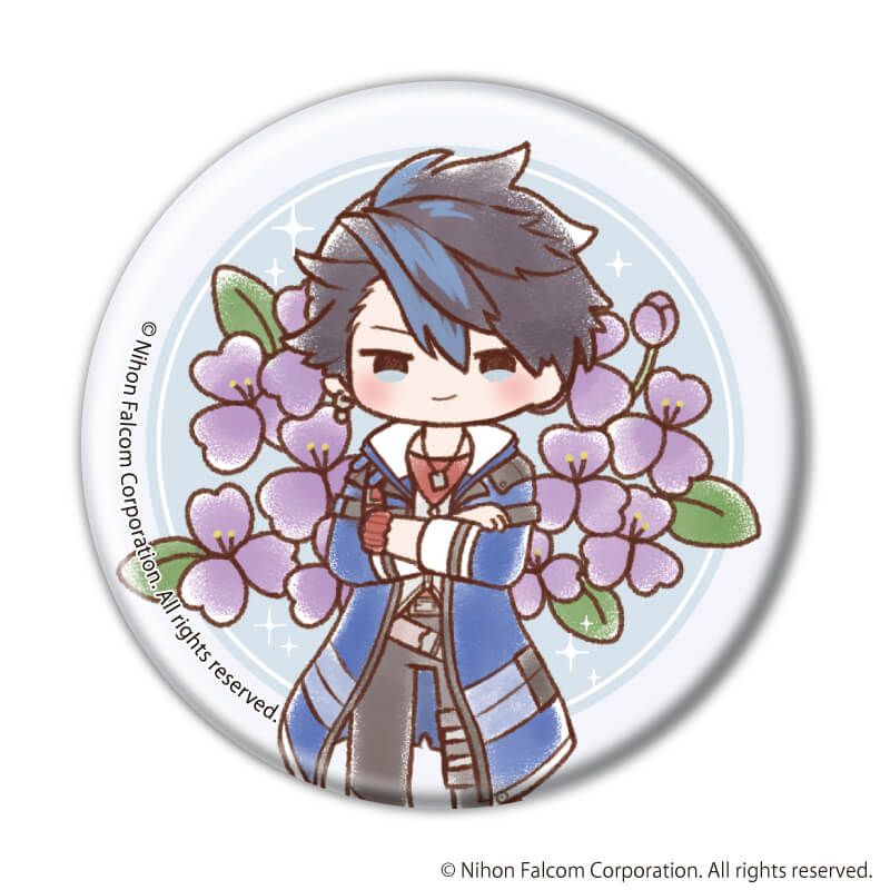 缶バッジ「ファルコム45周年」04/コンプリートセット(全7種)(レトロアートイラスト)