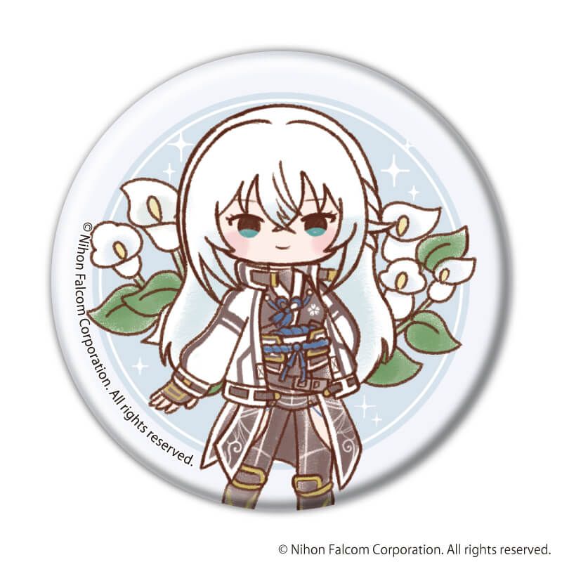 缶バッジ「ファルコム45周年」04/コンプリートセット(全7種)(レトロアートイラスト)