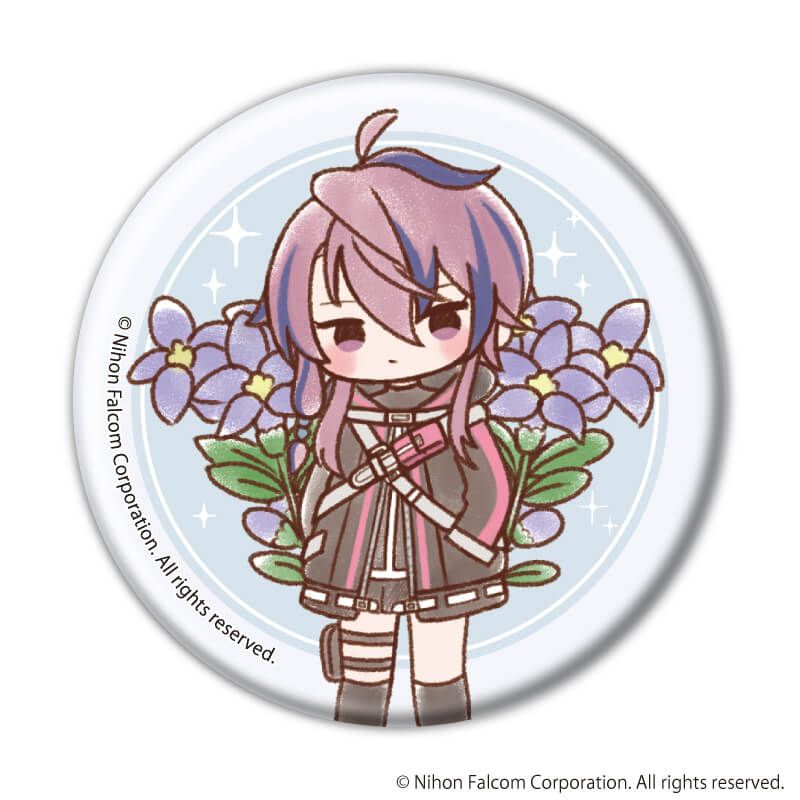 缶バッジ「ファルコム45周年」04/コンプリートセット(全7種)(レトロアートイラスト)