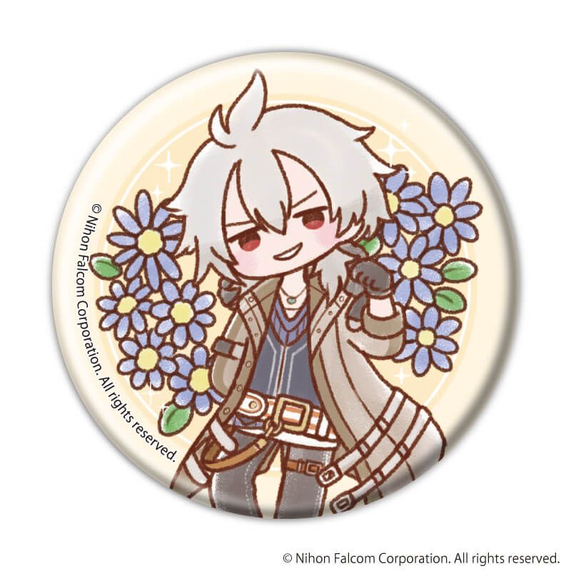 缶バッジ「ファルコム45周年」03/コンプリートセット(全8種)(レトロアートイラスト)